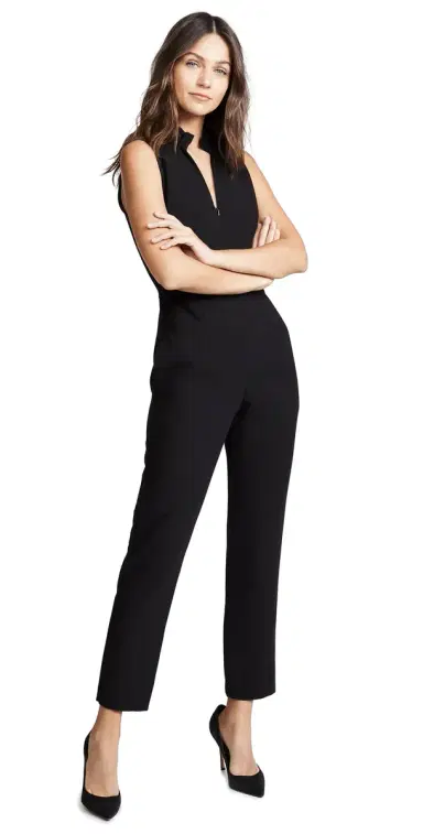 BLACK HALO Antoinette Jumpsuit Black 4 | Thumbnail 1