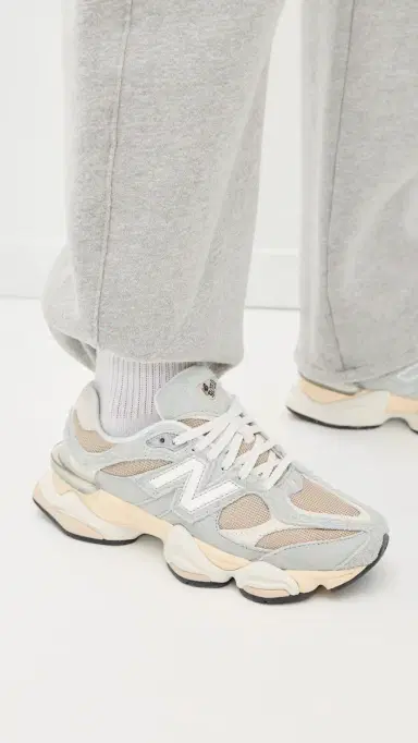 New Balance 9060 Sneakers Grey/Brown M 12 | Thumbnail 4