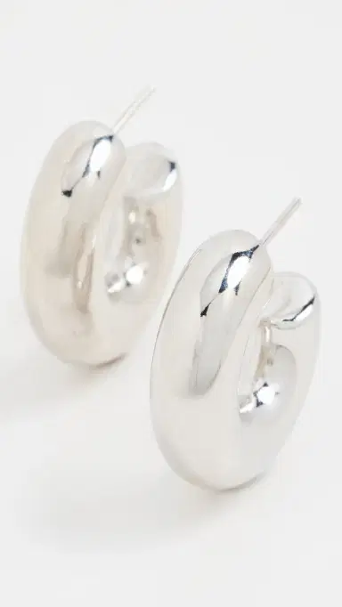 By Adina Eden Bubble Hoop Earrings | Thumbnail 4