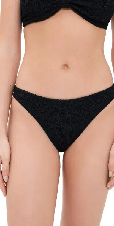 Hunza G Regular Bikini Bottoms Black One Size | Thumbnail 1