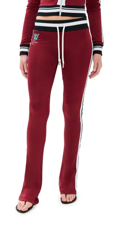 Off-White Track Serena Slim Pants Red Dahlia/Blue | Thumbnail 1