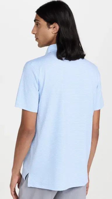 Greyson Saranac Striped Polo Wolf Blue | Thumbnail 3 Greyson Saranac Striped Polo Wolf Blue | Thumbnail 3
