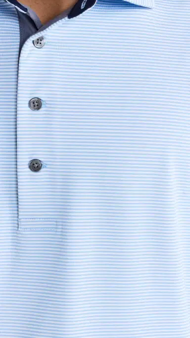 Greyson Saranac Striped Polo Wolf Blue | Thumbnail 6 Greyson Saranac Striped Polo Wolf Blue | Thumbnail 6