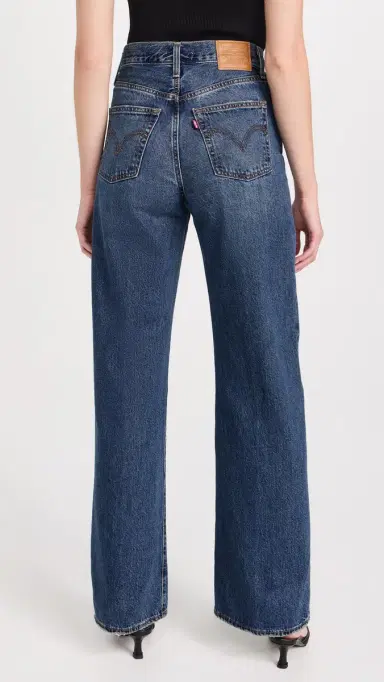 Levi's Ribcage Wide Leg Jeans Polar Perimeter | Thumbnail 3 Levi's Ribcage Wide Leg Jeans Polar Perimeter | Thumbnail 3