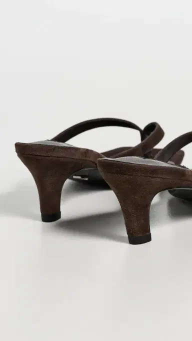 Tony Bianco Topaz Heeled Sandals Espresso Suede 6 | Thumbnail 4