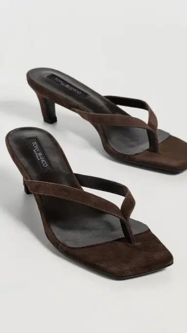 Tony Bianco Topaz Heeled Sandals Espresso Suede 6 | Thumbnail 5