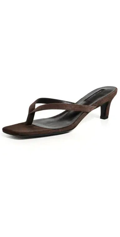 Tony Bianco Topaz Heeled Sandals Espresso Suede 6 | Thumbnail 1