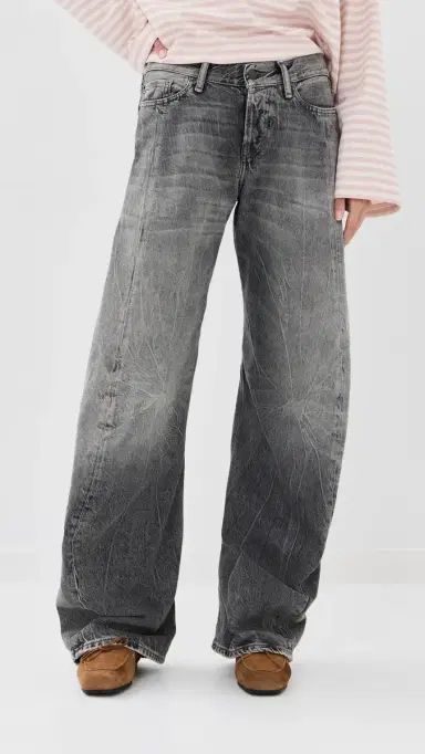 Acne Studios 2006 Relaxed Fit 5 Pocket Denim Jeans Washed Black | Thumbnail 3 Acne Studios 2006 Relaxed Fit 5 Pocket Denim Jeans Washed Black | Thumbnail 3