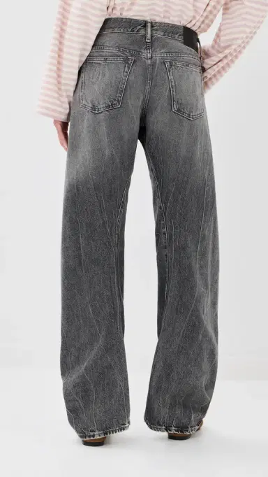 Acne Studios 2006 Relaxed Fit 5 Pocket Denim Jeans Washed Black | Thumbnail 4 Acne Studios 2006 Relaxed Fit 5 Pocket Denim Jeans Washed Black | Thumbnail 4