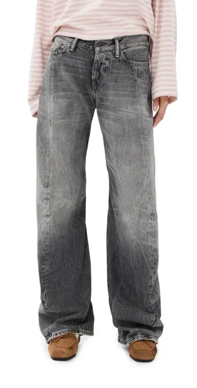 Acne Studios 2006 Relaxed Fit 5 Pocket Denim Jeans Washed Black | Thumbnail 1 Acne Studios 2006 Relaxed Fit 5 Pocket Denim Jeans Washed Black | Thumbnail 1