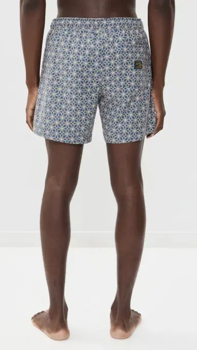 Faherty All Day Swim Trunks 6 Golden Lotus Tile | Thumbnail 3 Faherty All Day Swim Trunks 6 Golden Lotus Tile | Thumbnail 3