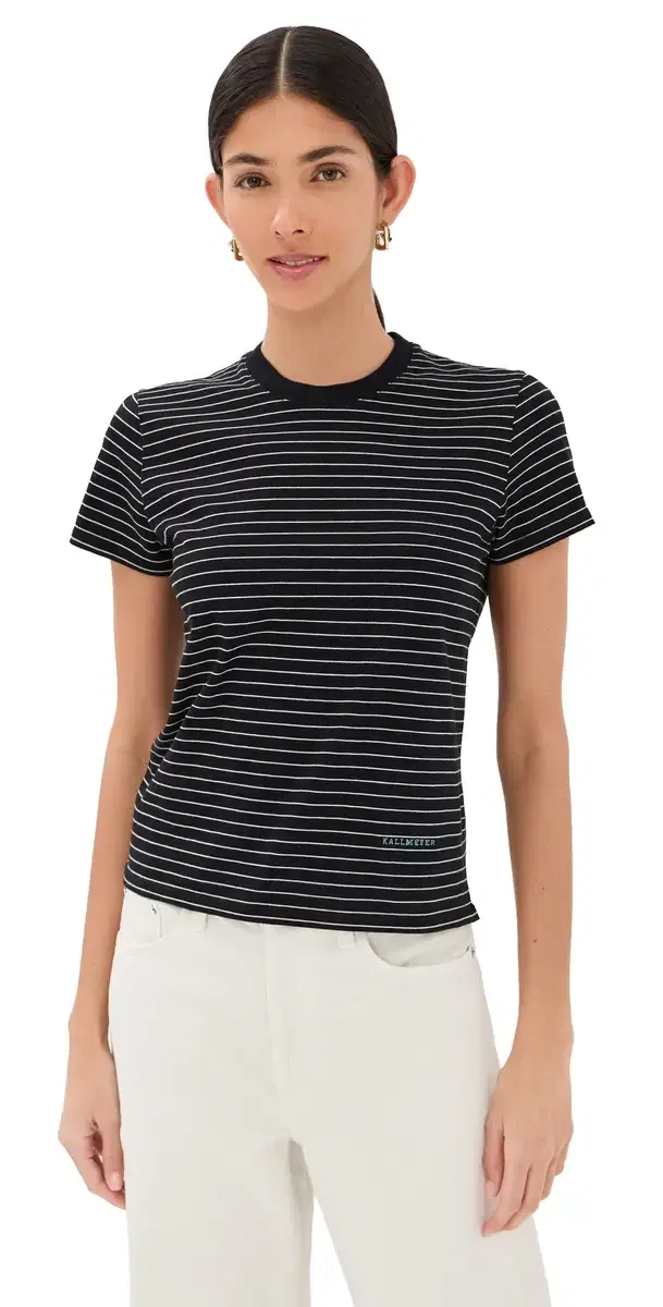 Kenzie T-Shirt Black/Vanilla