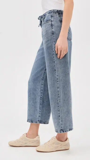 Splendid Lounge Denim Crop Pants | Thumbnail 4