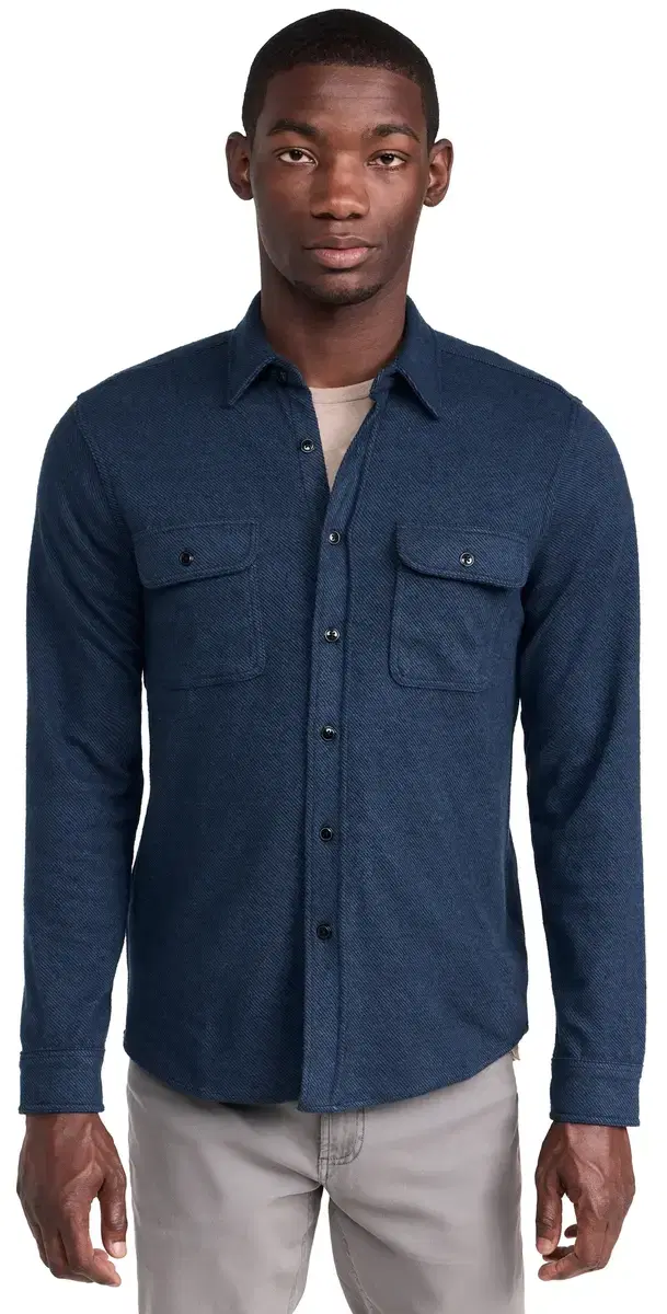 Legend Sweater Shirt Brighton Navy Twill