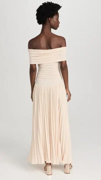 Lioness Field of Dreams Maxi Dress Oatmeal | Thumbnail 3