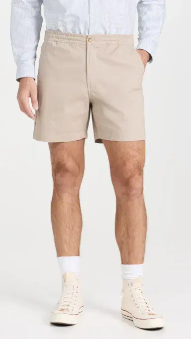 Polo Ralph Lauren Classic Fit tretch Chino Prepster Shorts 6 Khaki Tan | Thumbnail 2 Polo Ralph Lauren Classic Fit tretch Chino Prepster Shorts 6 Khaki Tan | Thumbnail 2