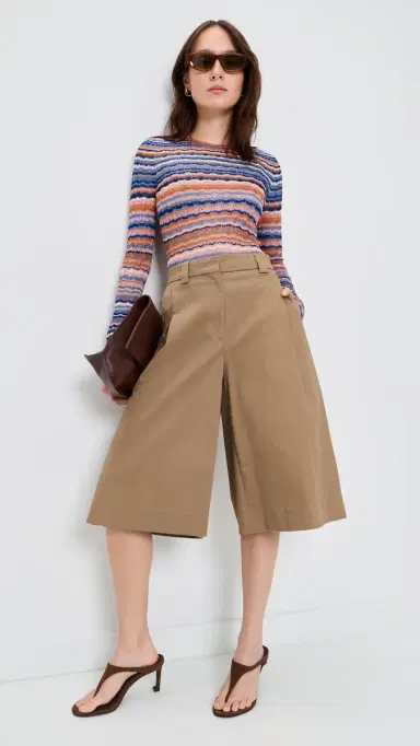 Ulla Johnson Lunaire Knit Top Sunset | Thumbnail 5