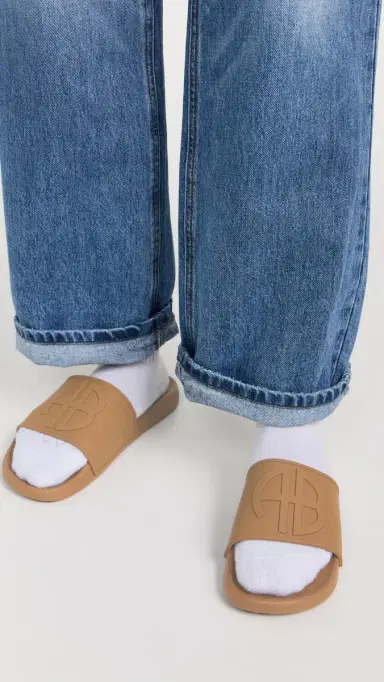 Anine Bing Isla Slides | Thumbnail 3