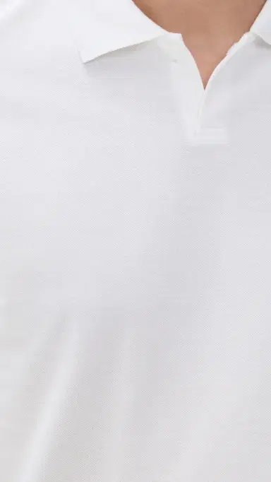 Orlebar Brown Bruno Short Sleeve Pique Polo White | Thumbnail 6