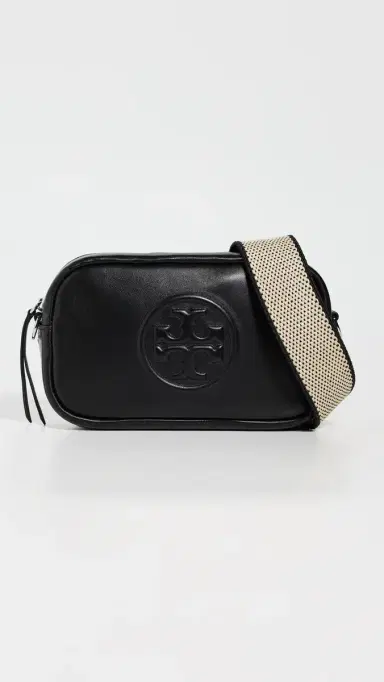 Tory Burch Miller Soft Mini Crossbody Bag Black One Size | Thumbnail 2 Tory Burch Miller Soft Mini Crossbody Bag Black One Size | Thumbnail 2