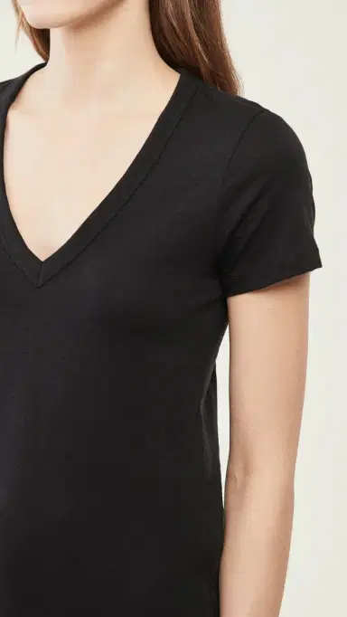 rag & bone The Vee Tee Black XS | Thumbnail 6 rag & bone The Vee Tee Black XS | Thumbnail 6