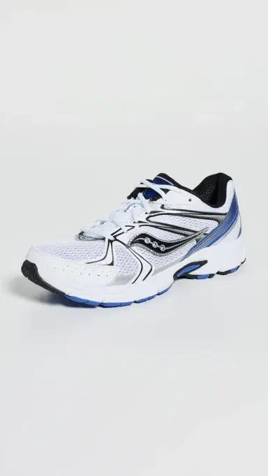Saucony Ride Millennium Sneakers White/Royal | Thumbnail 2