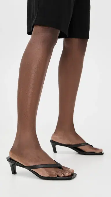 Tony Bianco Topaz Sandals Black Como | Thumbnail 3