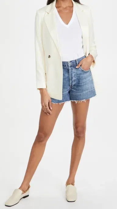 rag & bone The Vee Tee Bright White S | Thumbnail 6