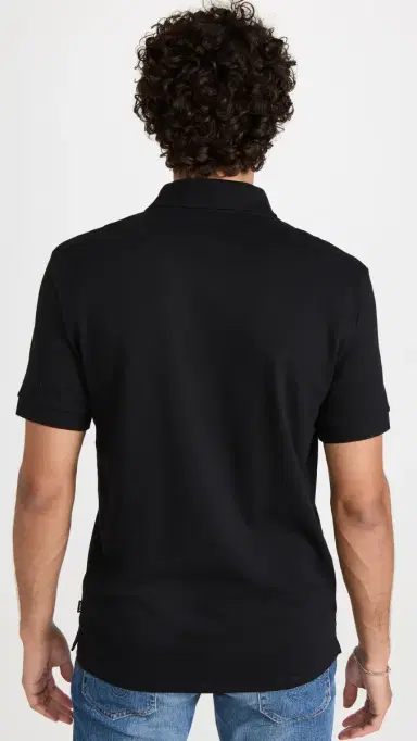 BOSS Regular Fit Polo Shirt Black | Thumbnail 3 BOSS Regular Fit Polo Shirt Black | Thumbnail 3