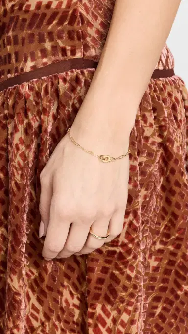 Gorjana Parker Mini Bracelet Gold One Size | Thumbnail 3