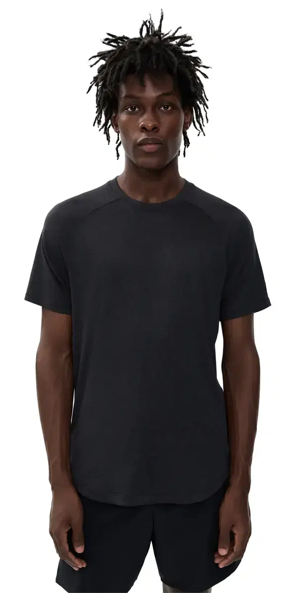 Rhone Atmosphere Tee True Black Heather