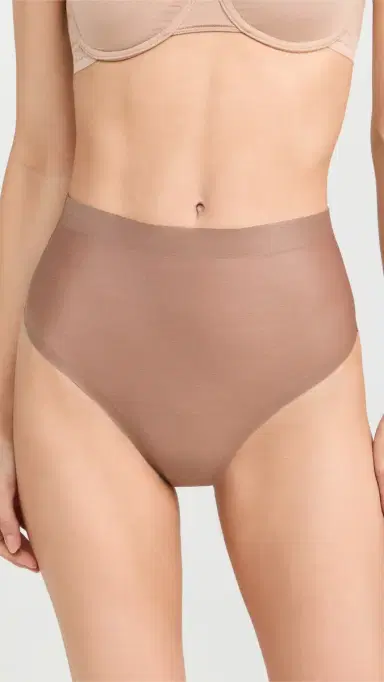 SPANX shape heer Control Thong Cafe au Lait | Thumbnail 2