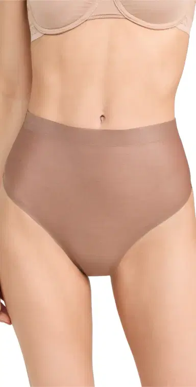 SPANX shape heer Control Thong Cafe au Lait | Thumbnail 1