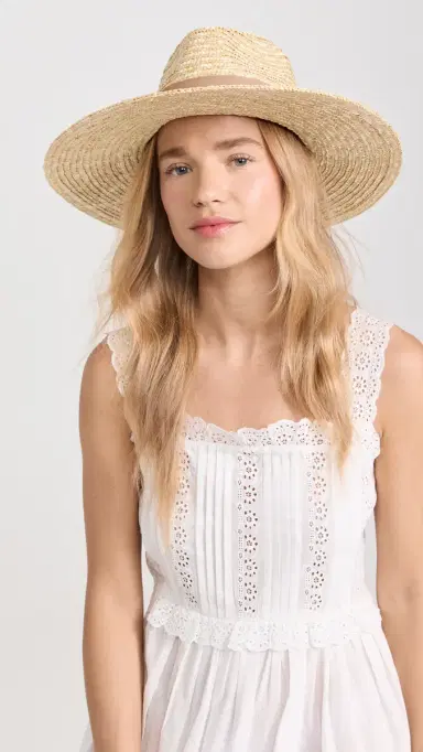 Brixton Joanna Straw Hat Honey/Lion | Thumbnail 3