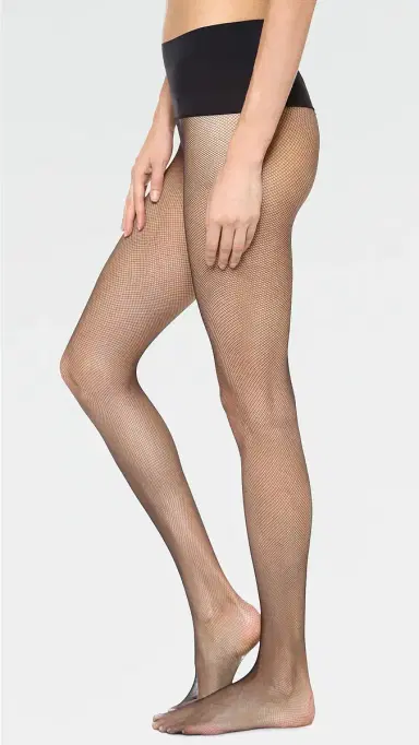 Commando Very Fine Fishnet Tights Black S | Thumbnail 2