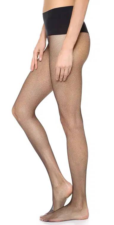 Commando Very Fine Fishnet Tights Black S | Thumbnail 1