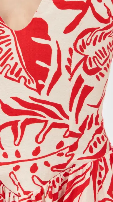 Seven Wonders Brydie Mini Dress Santino Red | Thumbnail 6