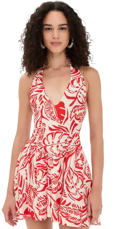 Seven Wonders Brydie Mini Dress Santino Red | Thumbnail 1