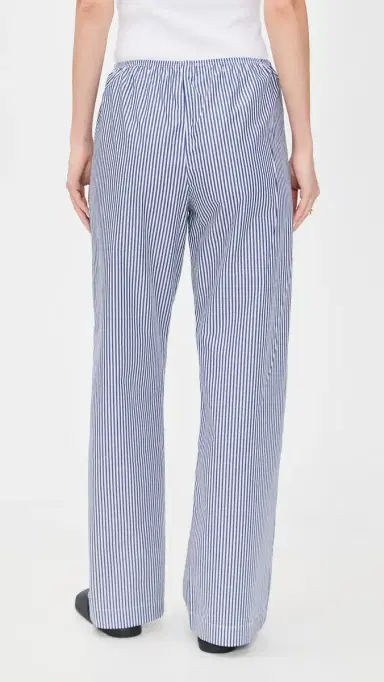 DONNI. The Pop Simple Pants Navy Stripe | Thumbnail 3 DONNI. The Pop Simple Pants Navy Stripe | Thumbnail 3