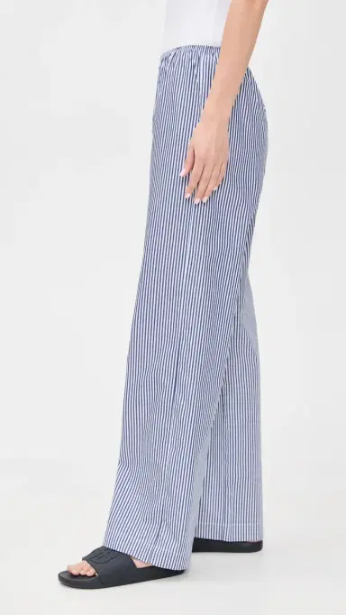 DONNI. The Pop Simple Pants Navy Stripe | Thumbnail 4 DONNI. The Pop Simple Pants Navy Stripe | Thumbnail 4