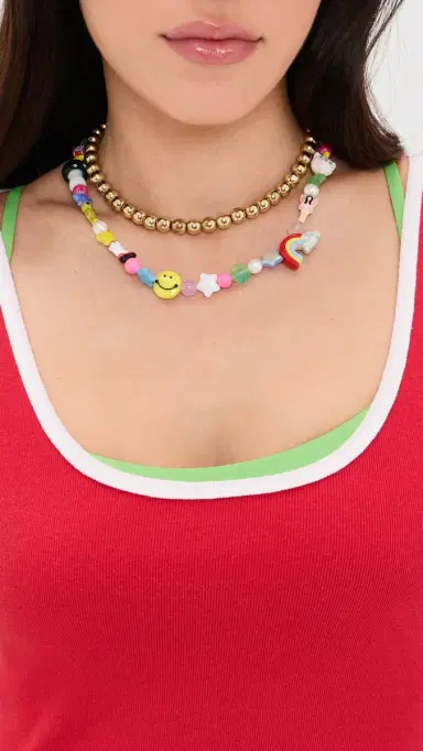Ian Charms The Lisa Necklace Multicolor One Size | Thumbnail 3