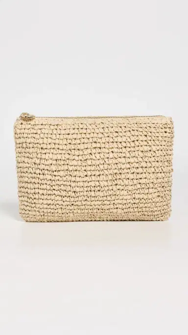 Stoney Clover Lane Flat Pouch Natural One Size | Thumbnail 2