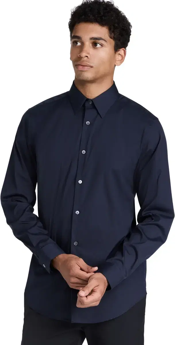 Theory ylvain Good Cotton hirt Eclipse