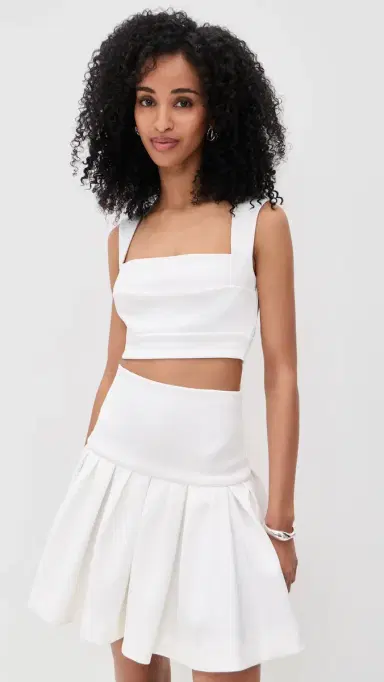 BLACK HALO Pamina 2 Piece Mini Dress Pearl 2 | Thumbnail 2