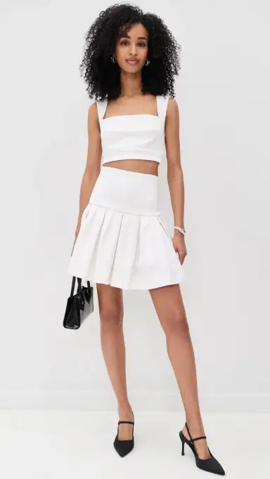 BLACK HALO Pamina 2 Piece Mini Dress Pearl 2 | Thumbnail 5