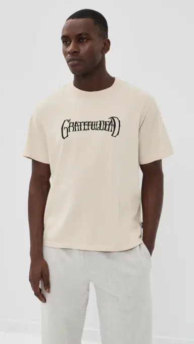 Malbon x Grateful Dead Bermuda Logo Tee Rainy Day M | Thumbnail 2