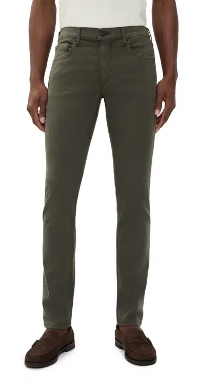 PAIGE Lennox Transcend Slim Stretch Jeans - 32 River Moss 40 | Thumbnail 1