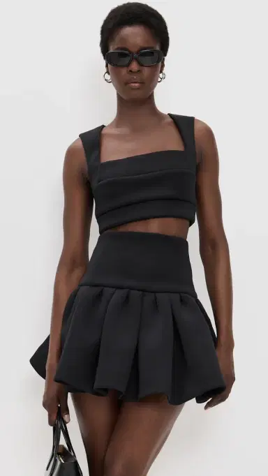 BLACK HALO Pamina 2 Piece Mini Dress Black 4 | Thumbnail 2 BLACK HALO Pamina 2 Piece Mini Dress Black 4 | Thumbnail 2