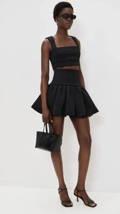 BLACK HALO Pamina 2 Piece Mini Dress Black 4 | Thumbnail 5 BLACK HALO Pamina 2 Piece Mini Dress Black 4 | Thumbnail 5