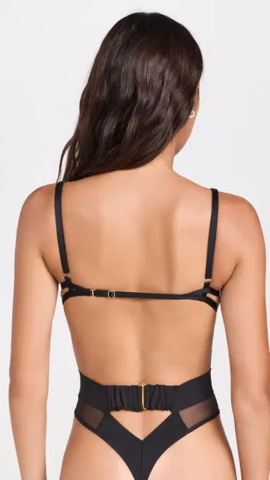 Bluebella Orla Wired Thong Bodysuit Black 36D | Thumbnail 3 Bluebella Orla Wired Thong Bodysuit Black 36D | Thumbnail 3